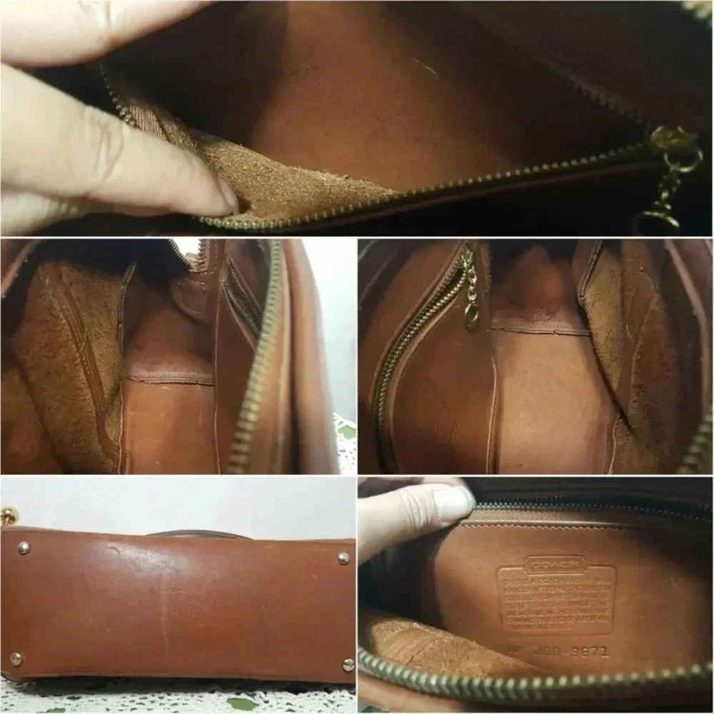 COACH British Tan Gold Beaumont Satchel 9871 Doctor Bag
